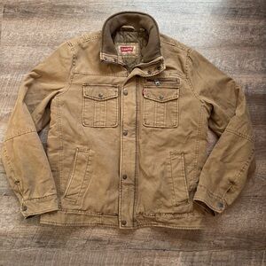 Levi's Brown Military Field Jacket
